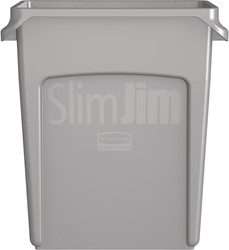 Rubbermaid Slim Jim 60L Recyclingstation Grijs 