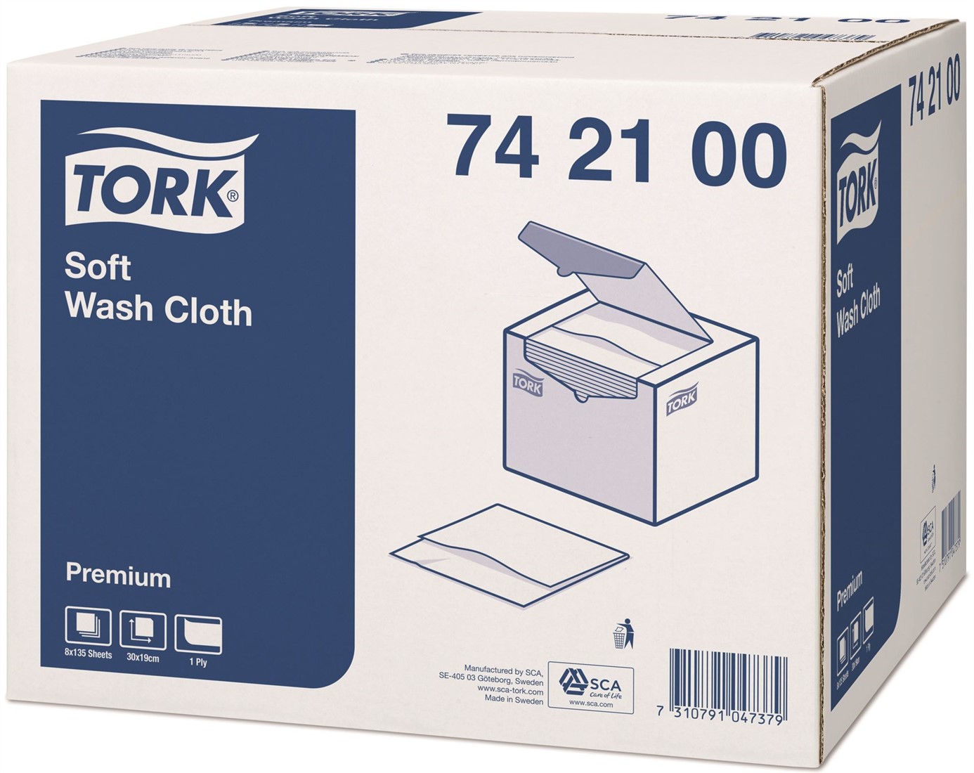 Tork Soft Wash Cloth 742100 8 X 135 Stuks Gejoma Uw Groothandel In 