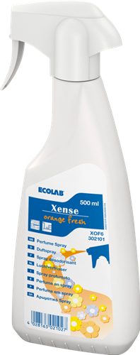 Ecolab Xense Orange Fresh - Luchtverfrisser, 6 x 500 ml