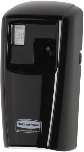 Rubbermaid Microburst 3000 Luchtverfrisser Dispenser, 75 ml Zwart