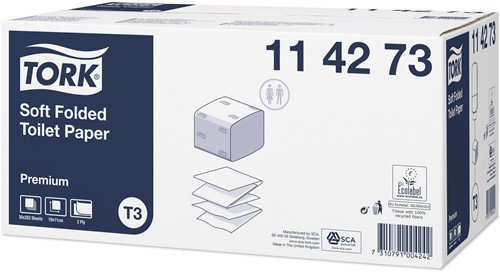 Tork Soft Folded T3 Toiletpapier (114273)