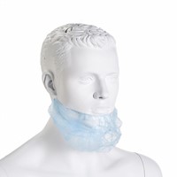 Gejoma Non Woven Baardmaskers 45 X20cm - Blauw, 1000 st