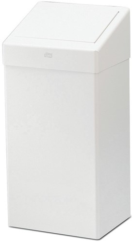 Tork Afvalbak B1 50 L, Metaal Wit