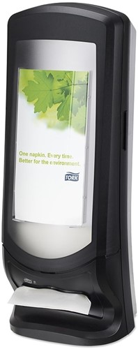 Tork Xpressnap N4 Stand Servet Dispenser, Zwart