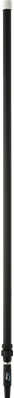Vikan Ergonomische Telescoopsteel 1575–2780xØ32 mm, Zwart