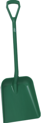 Vikan Ergonomische Schop, D-greep, 1035mm, Groot diep blad, Groen