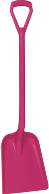 Vikan Ergonomische Schop, D-greep, 1040 mm, Standaard blad, Roze