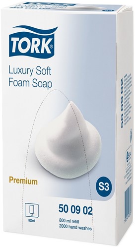 Tork Luxury Soft Foam Soap, 4 x 800 ml