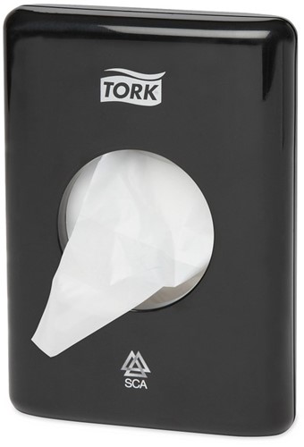 Tork Sanitaire Zakjes Dispenser, Zwart
