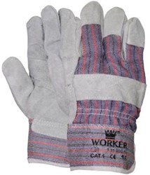 Handschoen Amerikaantje Splitleder