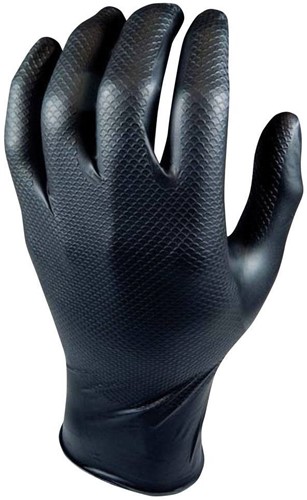 Grippaz Handschoen Zwart Mt 8 50 stuks