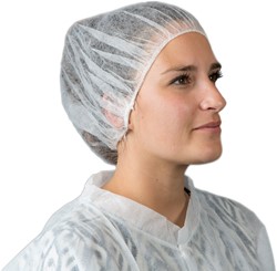 Gejoma Non Woven Baretten Model Vlak, 53,5cm Wit, 10 x100 st
