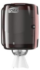 Tork Centerfeed Dispenser, Zwart/Rood