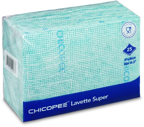 Chicopee 74465 Lavette Super, 51x36 cm, Groen
