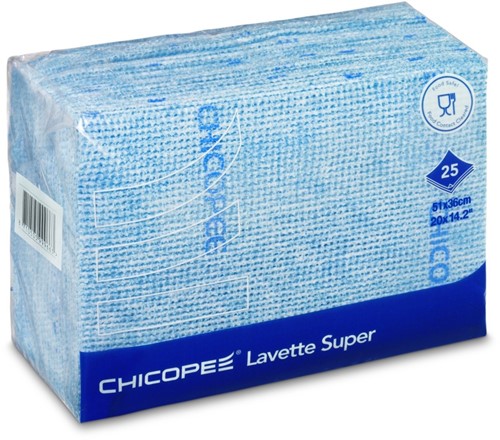 Chicopee Lavette Super, 51x36 cm, Blauw (74466)