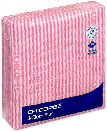 Chicopee J-Cloth Plus Medium, 34x36 cm, Rood (74771)