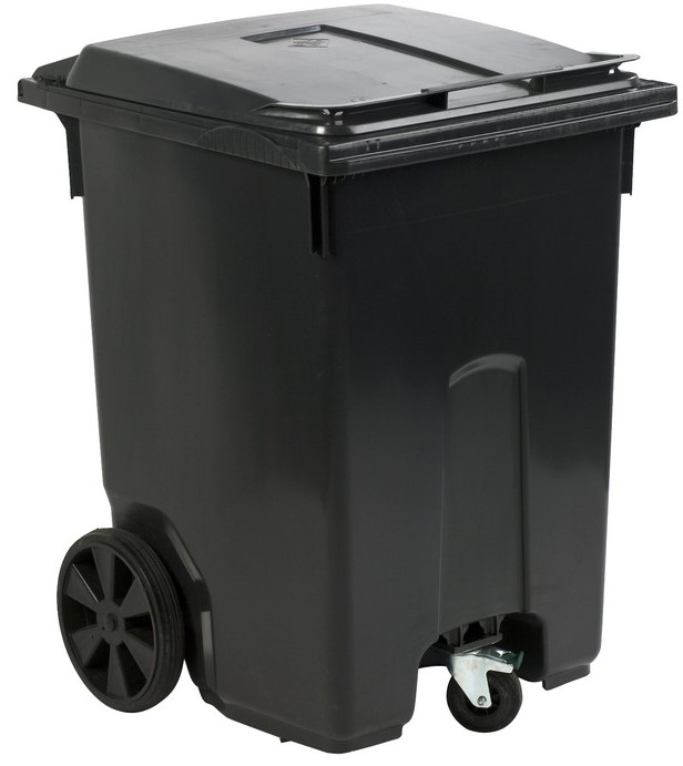 Mini-container, 400L, Grijs Gejoma: groothandel