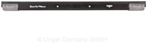 Unger ErgoTec Ninja Aluminium Rail Soft Rubber, 30cm