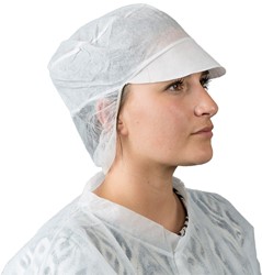 Non-Woven Pet met Klep & Haarnet