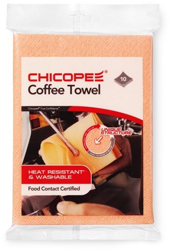 Chicopee 74717 Coffee Towel, 34x32 cm, Oranje