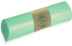 Afvalzakken Bio-Composteerbaar 140L 87x130 cm T25 Groen