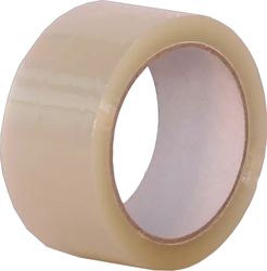 PP tape 48mm x 66mtr transparant acryl low noise