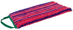 Greenspeed Scrub Mop Rood Velcro, 30 cm 