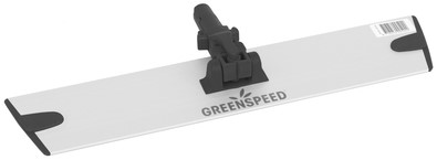 Greenspeed Vlakmopplaat Velcro, Zwart, 40 cm