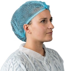 Gejoma Non Woven Baretten Model Wokkel, 53.5cm, blauw 1000 st