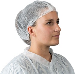 Non-Woven Baret, Haarnet Wokkel