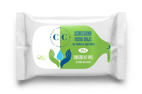 Gejoma Clean Co Wet Wipes 24x20st