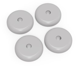 Numatic Buffers (4 stuks) t.b.v. EM werkwagens