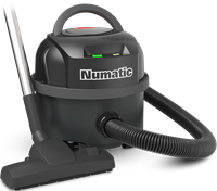 Numatic Batterijstofzuiger NBV240-NX zwart met kit AS56-3