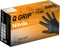 Gejoma Handschoen Nitril Q-grip Zwart XXL