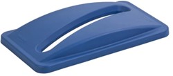 Rubbermaid Papierdeksel Blauw Slim Jim Container 60L & 87L
