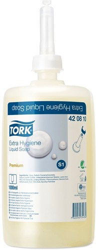 Tork Extra Hygiene Liquid Soap (420810), 6 x 1000 ml