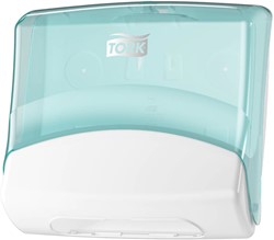 Tork Dispenser W4 Gevouwen reinigingsdoeken Turqoise/Wit