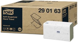 Tork Handdoeken H3 Singlefold Advanced 2-Lgs Wit (290163)