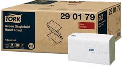 Tork Handdoeken H3 Singlefold Universal 2-Lgs Groen (290179)