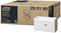 Tork Handdoeken H3 Singlefold Oplosbare Advanced 2-Lgs Wit (290190)