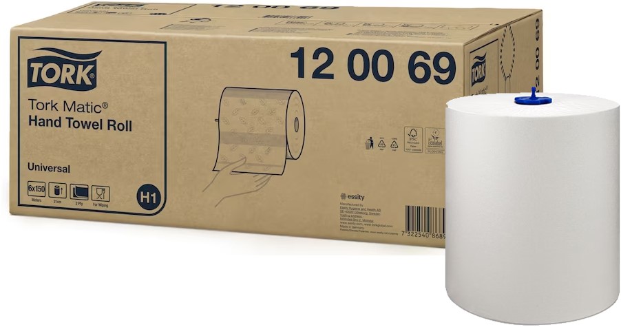 Handdoekrol Motion cellulose 2 laags 24 cm 150 meter