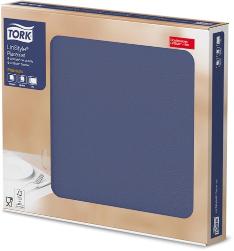 Tork Premium Linstyle Placemat, Donkerblauw