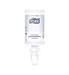 Tork Handzeep Schuim S4 voor gevoelige huid (520701), 6 x 1000 ml