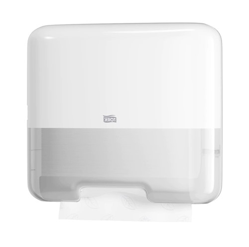 Tork Dispenser H3 Singlefold Mini Handdoek Wit