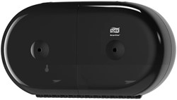 Tork Dispenser SmartOne Twin Mini Toiletpapier Zwart