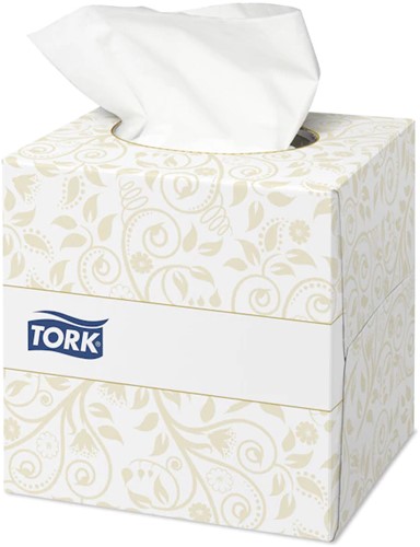 Tork Extra Zachte Facial Tissues Kubus Premium
