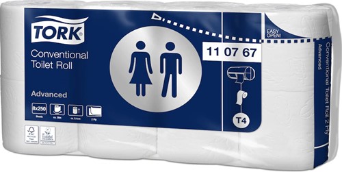 Tork Traditioneel Toiletpapier Advanced - 2-Laags (110767)