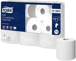 Tork Toiletpapier 2-lgs 400 vel Soft 42 rol (12324)