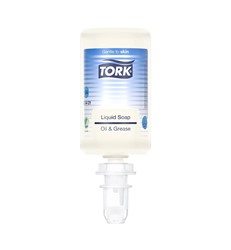 Tork Handzeep Vloeibaar S4 tegen Olie en Vet (424401), 6 x 1000 ml